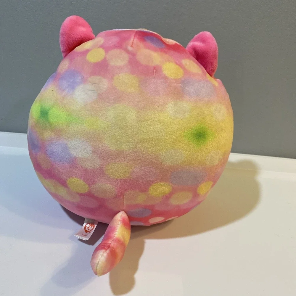 TY BEANIE SQUISHIES (Squish-A-Boos) - SONNY‎ the Cat 10-inch Plush 10